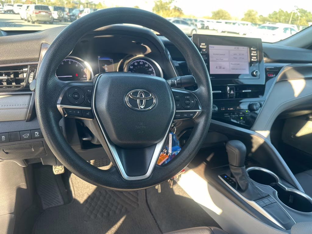 2023 Silver Toyota Camry LE FWD Sedan