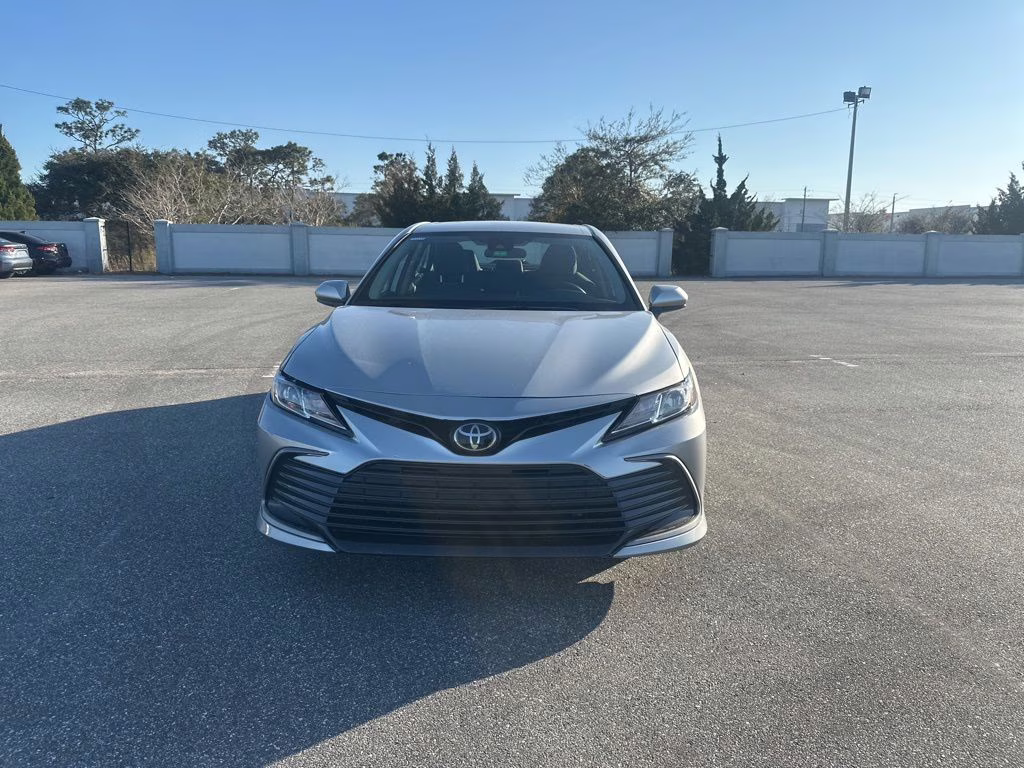 2023 Silver Toyota Camry LE FWD Sedan