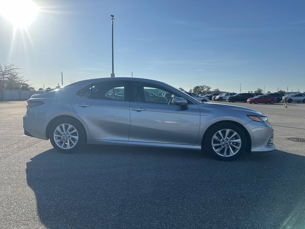 2023 Silver Toyota Camry LE FWD Sedan