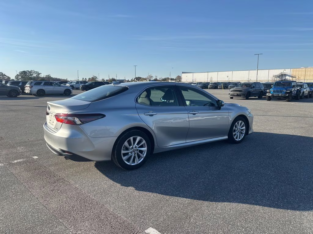 2023 Silver Toyota Camry LE FWD Sedan