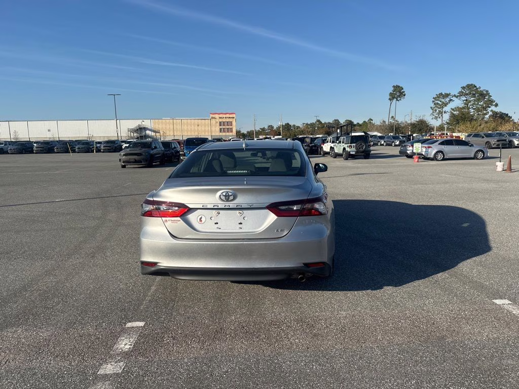 2023 Silver Toyota Camry LE FWD Sedan