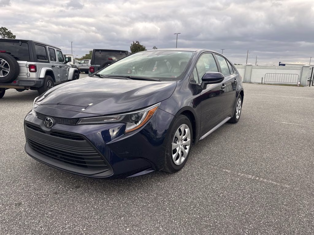 2024 Blue Toyota Corolla LE FWD Sedan