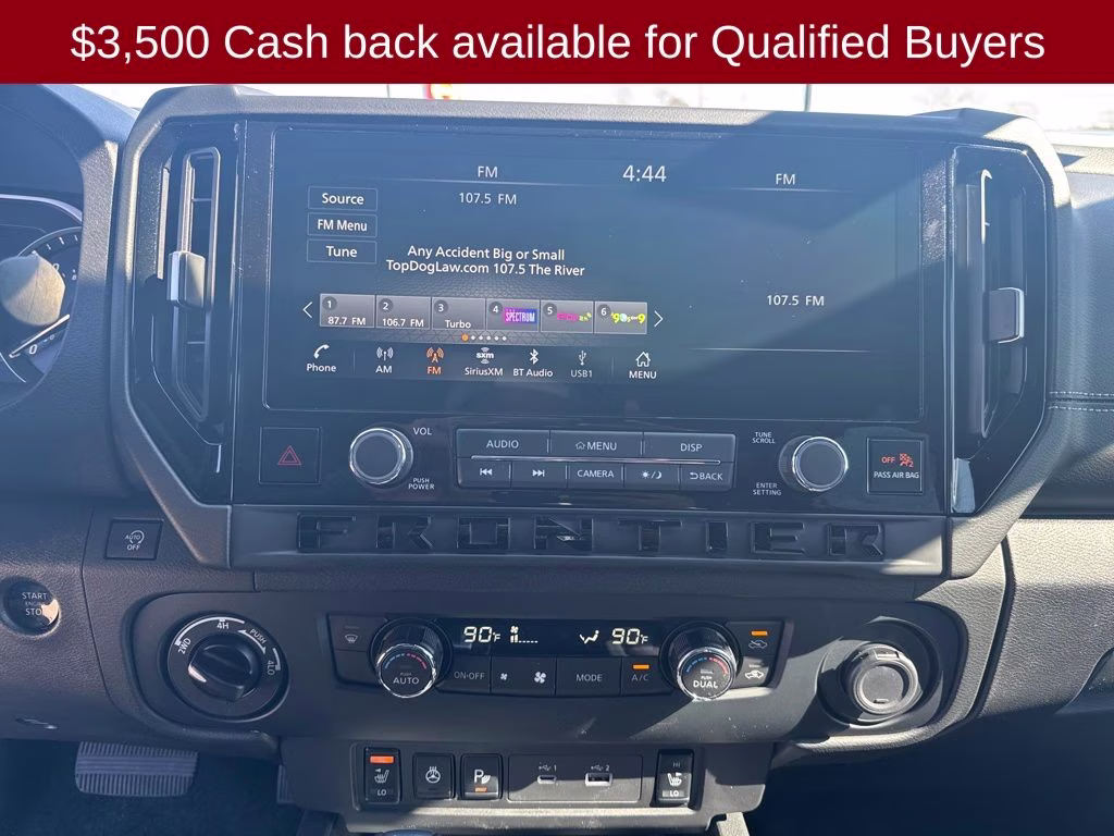 2026 Boulder Gray Pearl Nissan Frontier SV 4X4 Truck