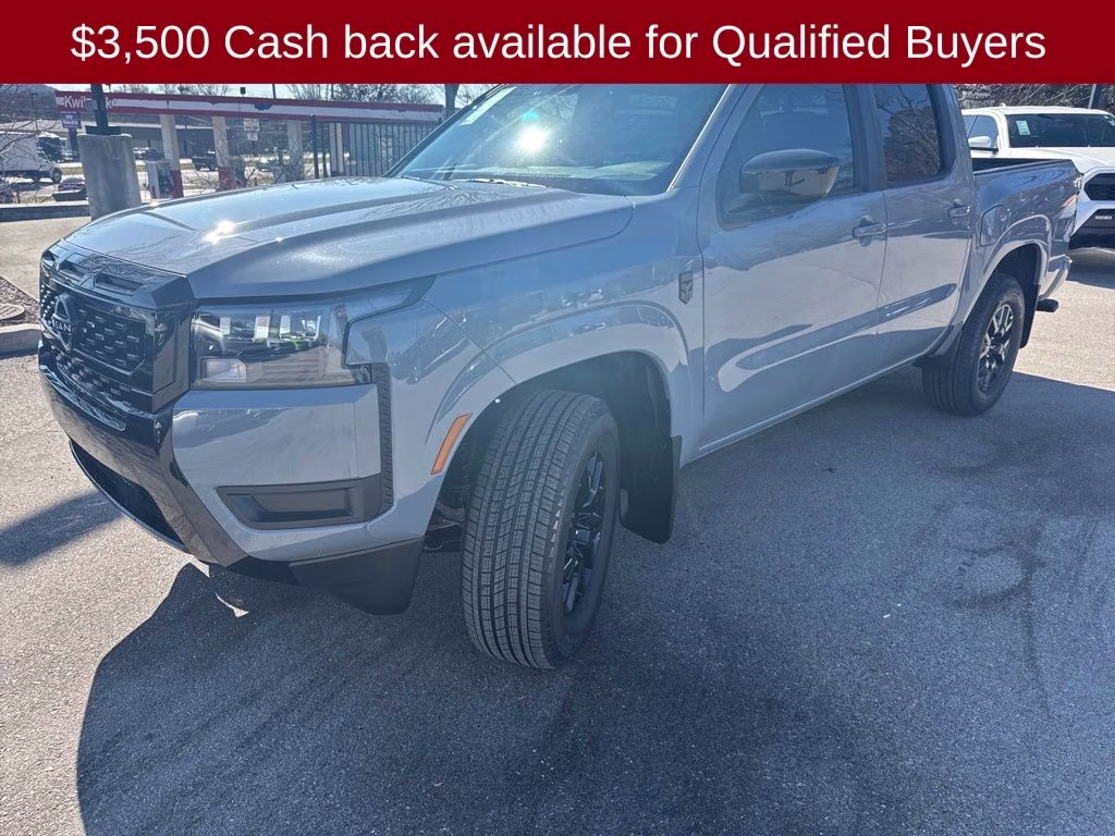 2026 Boulder Gray Pearl Nissan Frontier SV 4X4 Truck