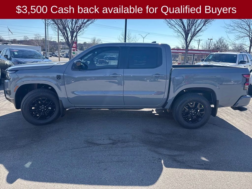 2026 Boulder Gray Pearl Nissan Frontier SV 4X4 Truck