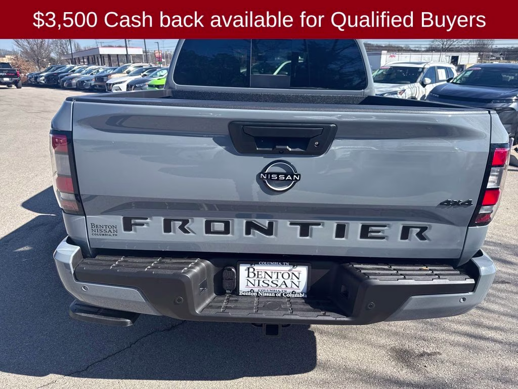 2026 Boulder Gray Pearl Nissan Frontier SV 4X4 Truck