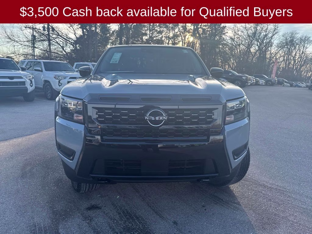 2026 Boulder Gray Pearl Nissan Frontier SV 4X4 Truck
