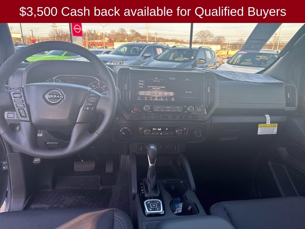 2026 Boulder Gray Pearl Nissan Frontier SV 4X4 Truck