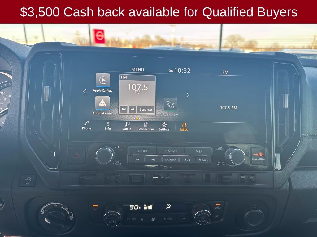 2026 Boulder Gray Pearl Nissan Frontier SV 4X4 Truck