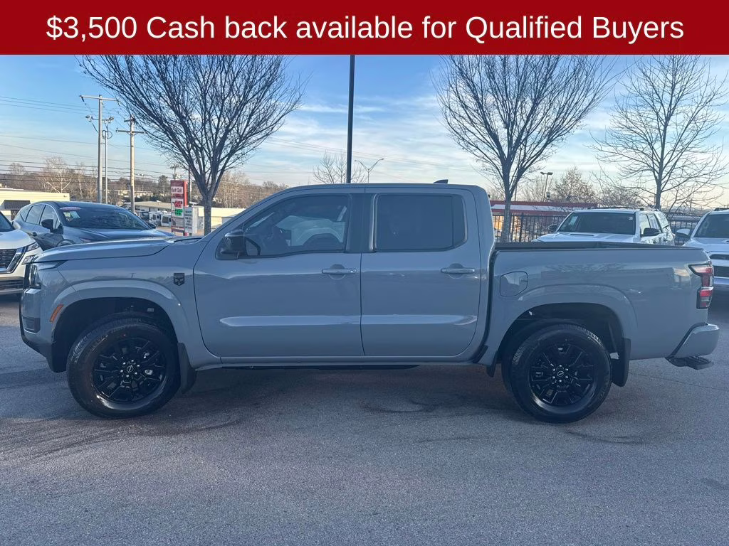 2026 Boulder Gray Pearl Nissan Frontier SV 4X4 Truck