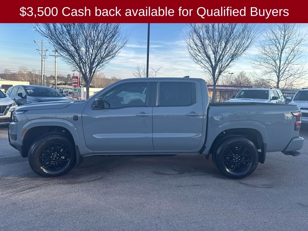 2026 Boulder Gray Pearl Nissan Frontier SV 4X4 Truck