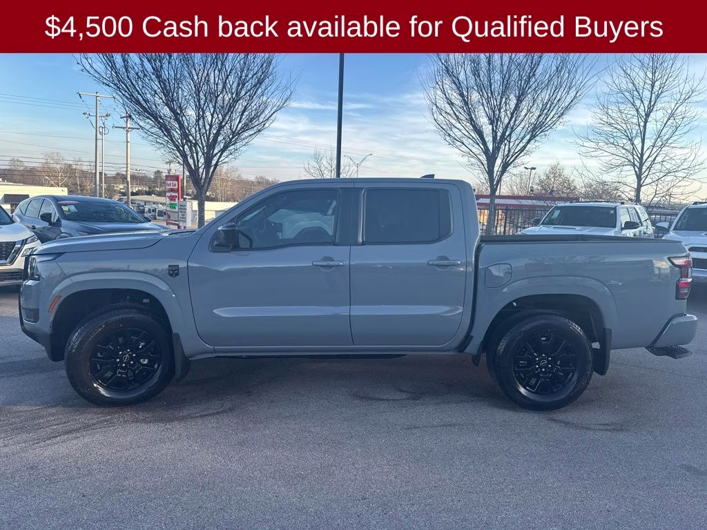 2026 Boulder Gray Pearl Nissan Frontier SV 4X4 Truck