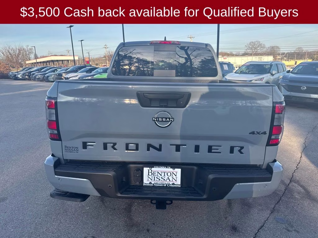 2026 Boulder Gray Pearl Nissan Frontier SV 4X4 Truck