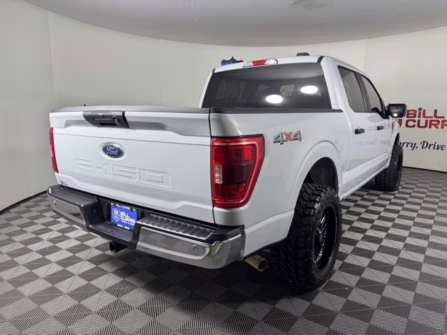 2022 White Metallic Ford F-150 5.0 V8 XLT 4X4 Truck