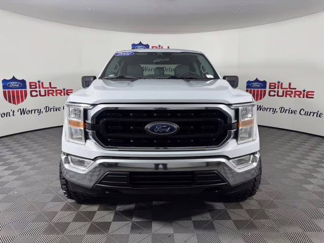 2022 White Metallic Ford F-150 5.0 V8 XLT 4X4 Truck