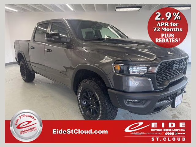 2026 Granite Crystal Metallic Clearcoat Ram 1500 Rebel 4X4 Truck