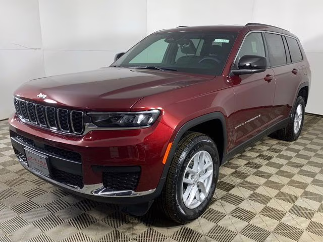 2026 Velvet Red Pearlcoat Jeep Grand Cherokee L Laredo 4X4 SUV