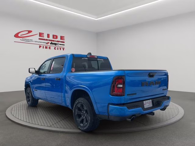 2026 Hydro Blue Pearlcoat Ram 1500 Big Horn Night Edition 4X4 Truck