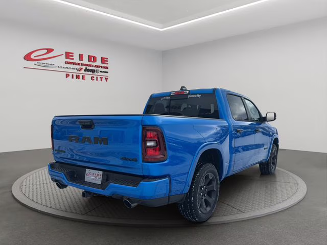 2026 Hydro Blue Pearlcoat Ram 1500 Big Horn Night Edition 4X4 Truck
