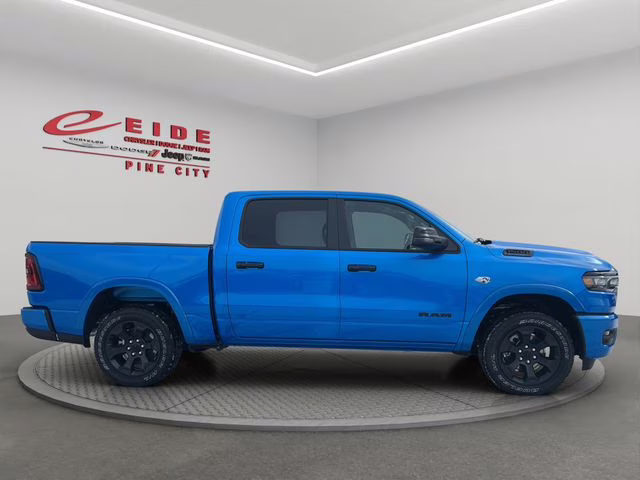 2026 Hydro Blue Pearlcoat Ram 1500 Big Horn Night Edition 4X4 Truck