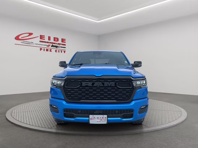 2026 Hydro Blue Pearlcoat Ram 1500 Big Horn Night Edition 4X4 Truck