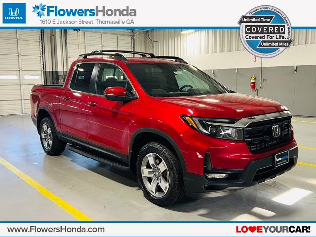 2026 Radiant Red Metallic II Honda Ridgeline RTL AWD Truck
