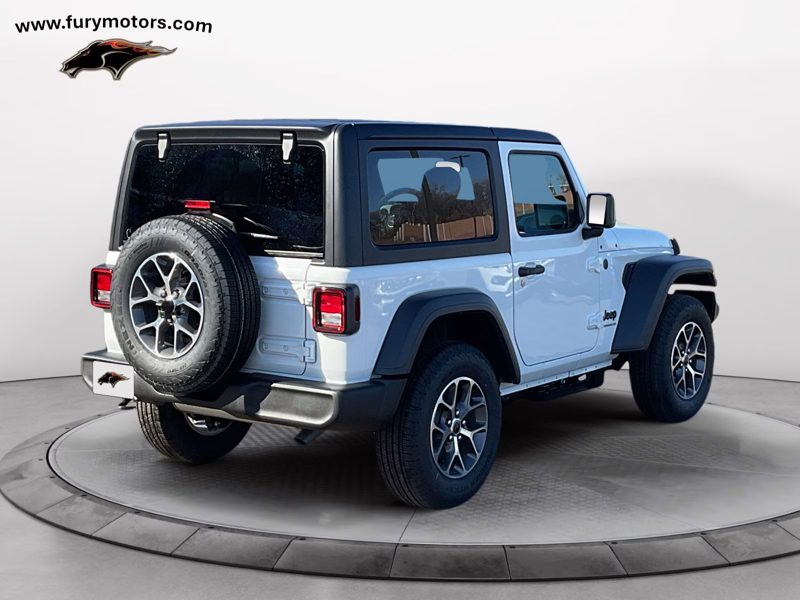 2026 Bright White Clearcoat Jeep Wrangler Sport S 4X4 SUV