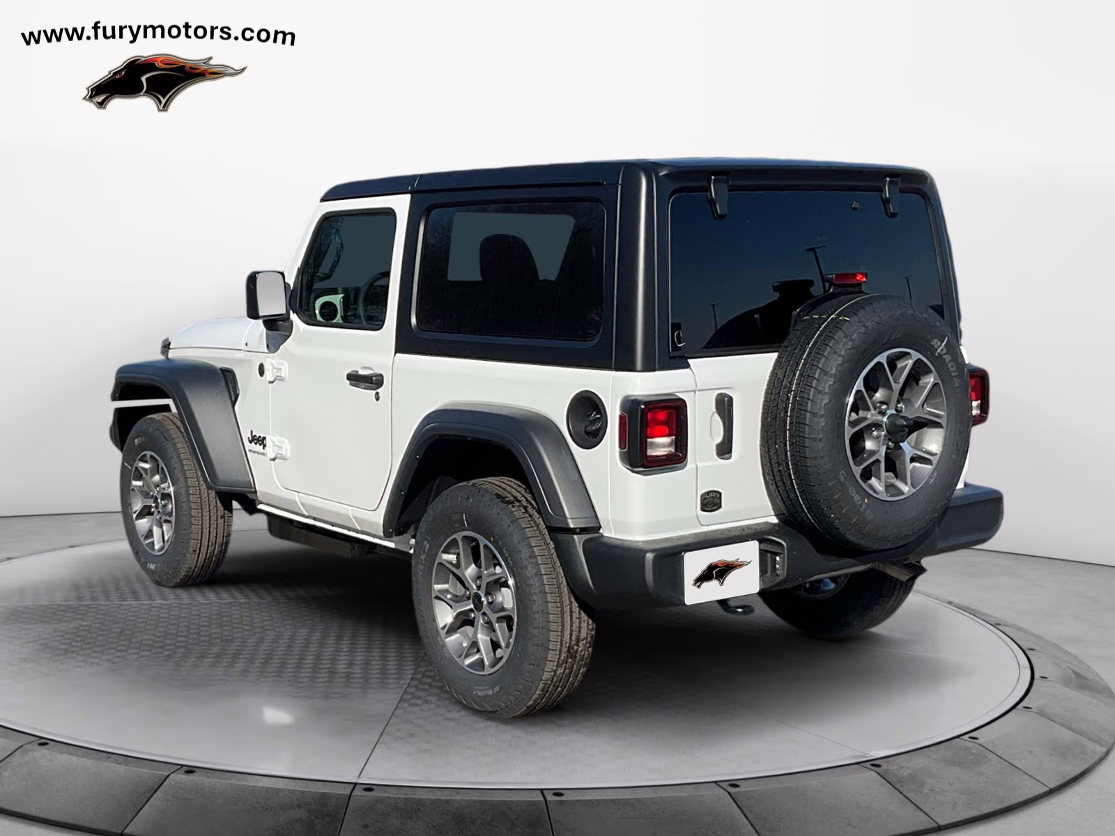 2026 Bright White Clearcoat Jeep Wrangler Sport S 4X4 SUV