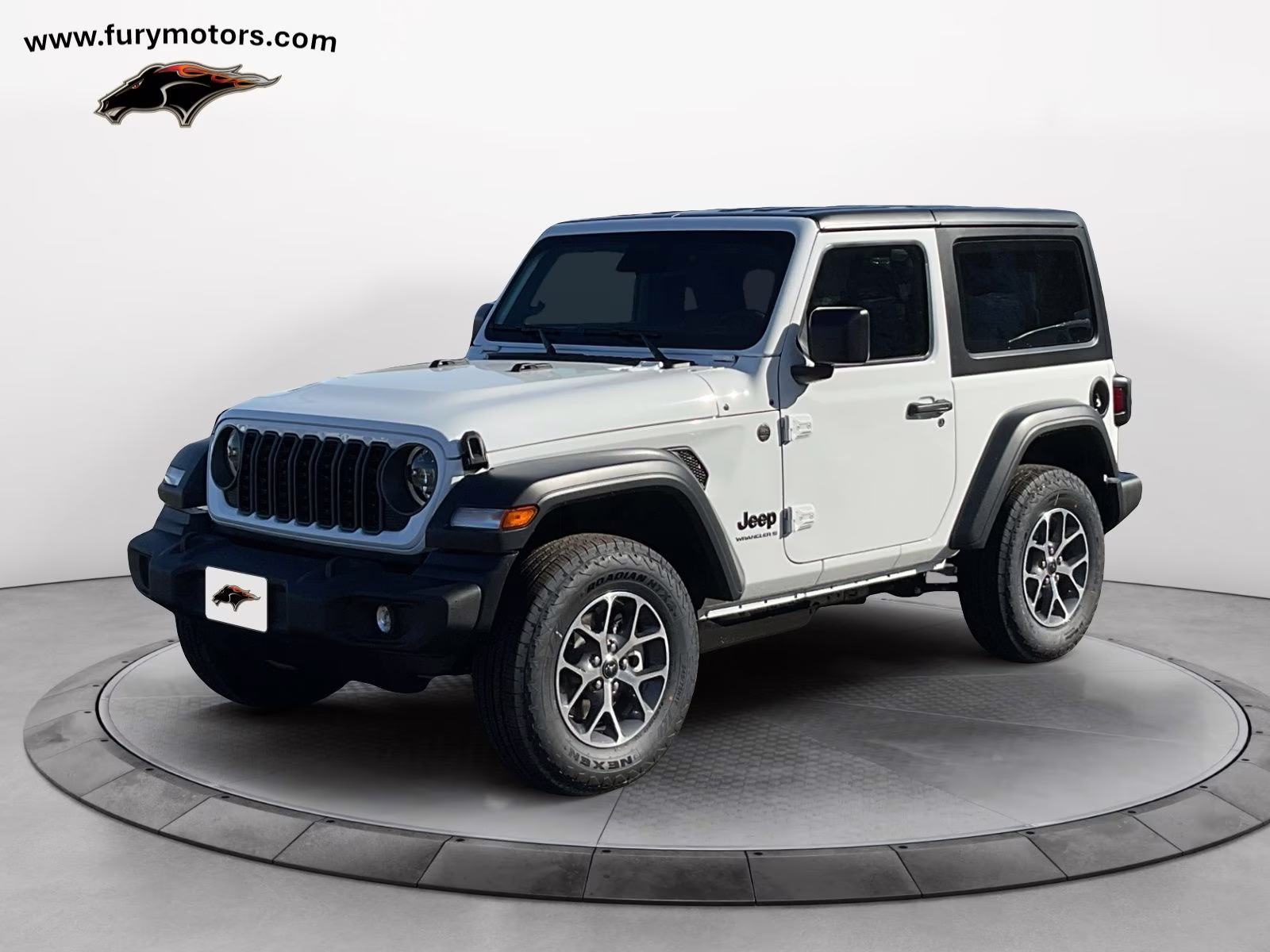 2026 Bright White Clearcoat Jeep Wrangler Sport S 4X4 SUV