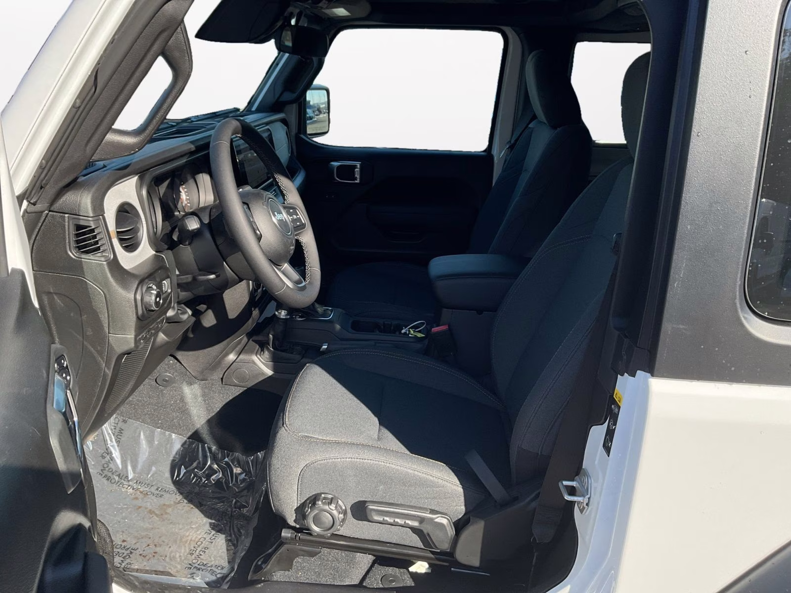 2026 Bright White Clearcoat Jeep Wrangler Sport S 4X4 SUV