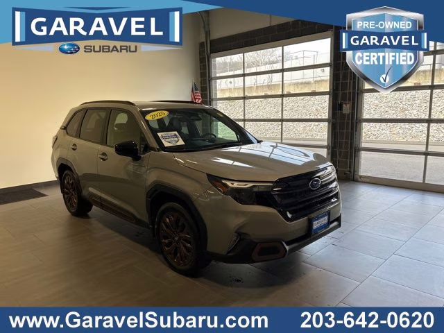 2025 River Rock Pearl Subaru Forester Hybrid Sport AWD SUV