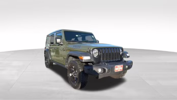 2022 Sarge Green Clearcoat Jeep Wrangler Unlimited Willys 4X4 SUV