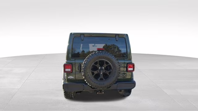 2022 Sarge Green Clearcoat Jeep Wrangler Unlimited Willys 4X4 SUV