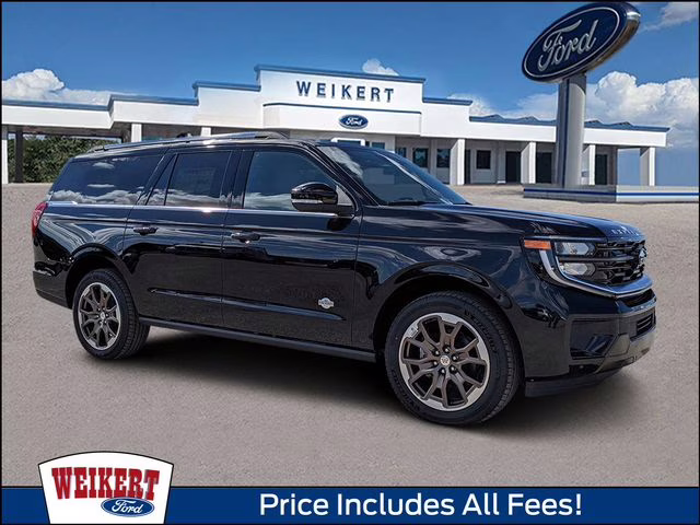 2026 Agate Black Metallic Ford Expedition Max King Ranch 4X4 SUV