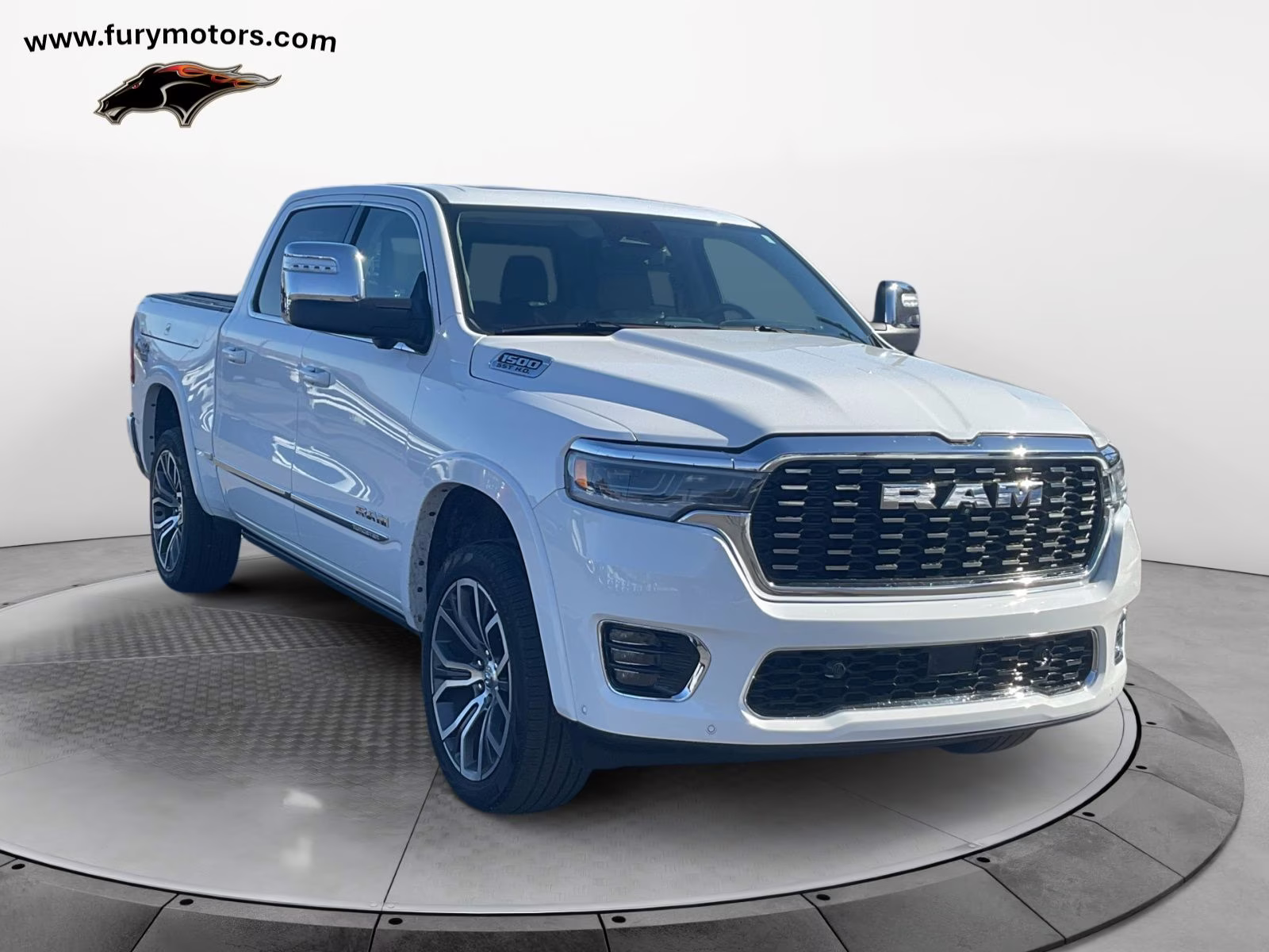 2025 Bright White Clearcoat Ram 1500 Tungsten 4X4 Truck