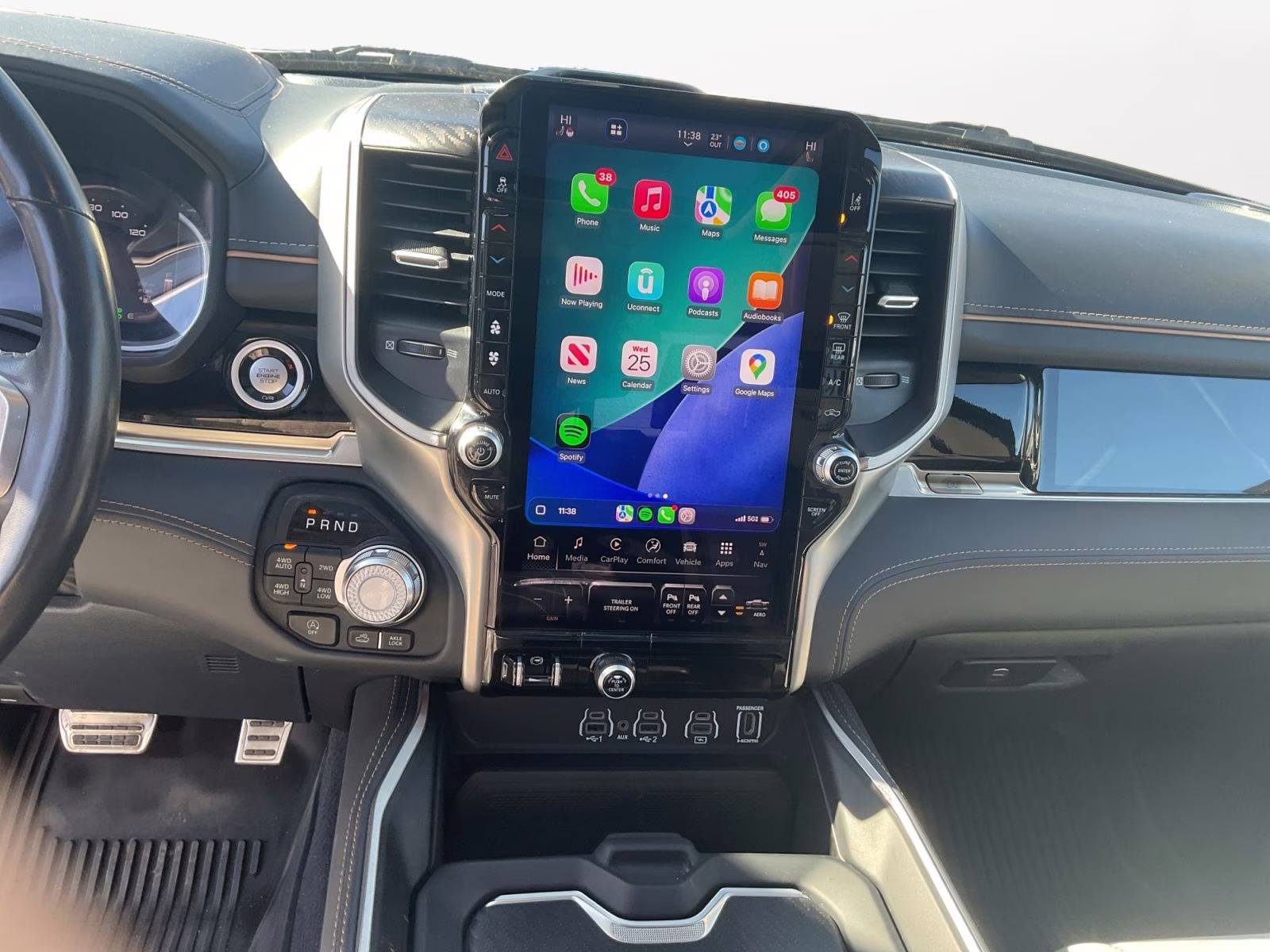 2025 Bright White Clearcoat Ram 1500 Tungsten 4X4 Truck