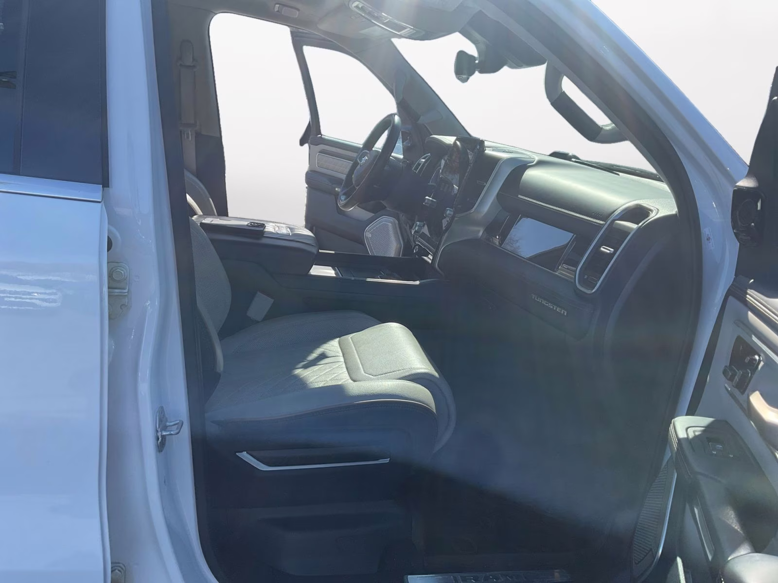 2025 Bright White Clearcoat Ram 1500 Tungsten 4X4 Truck