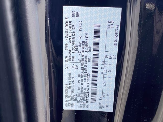 2026 Agate Black Metallic Ford Super Duty F-250 SRW XLT 4X4 Truck