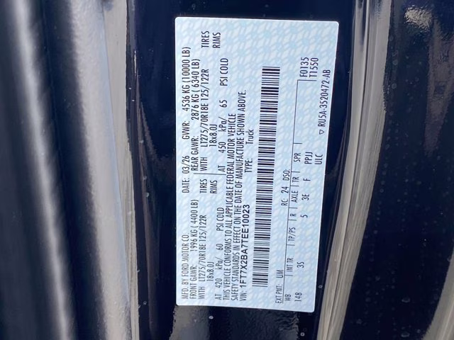 2026 Agate Black Metallic Ford Super Duty F-250 SRW XLT 4X4 Truck