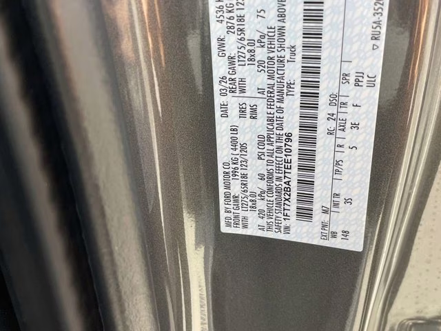 2026 Carbonized Gray Metallic Ford Super Duty F-250 SRW XLT 4X4 Truck