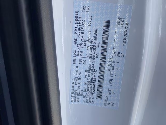 2026 Oxford White Ford Super Duty F-250 SRW XLT 4X4 Truck