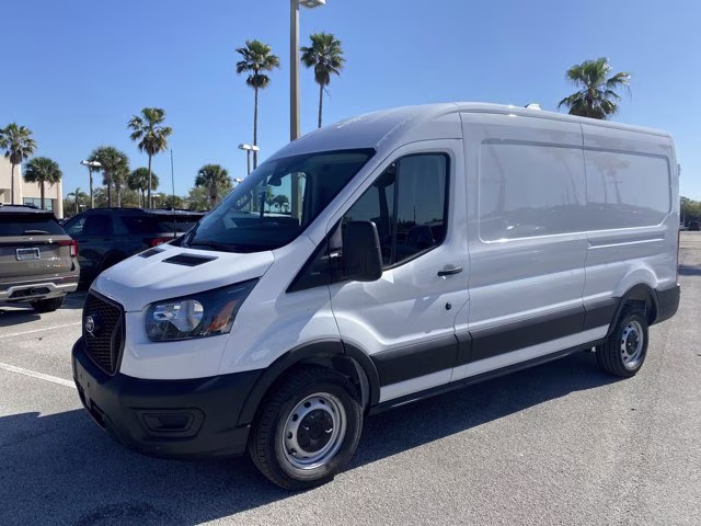 2026 Oxford White Ford Transit Cargo Van Base RWD Van