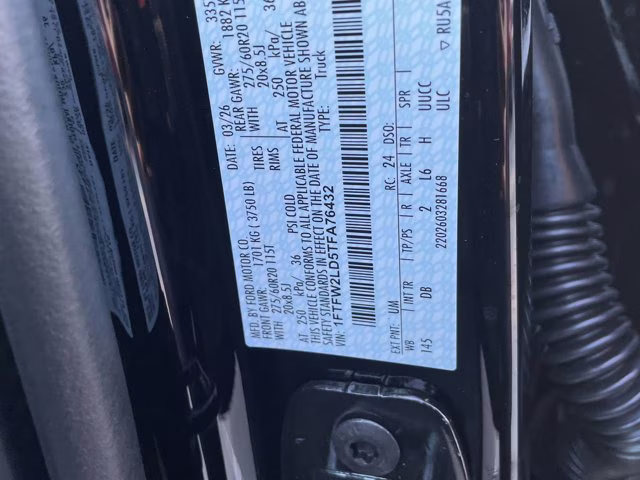 2026 Agate Black Metallic Ford F-150 STX 4X4 Truck