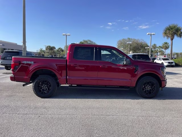 2026 Ruby Red Metallic Tinted Clearcoat Ford F-150 XLT 4X4 Truck