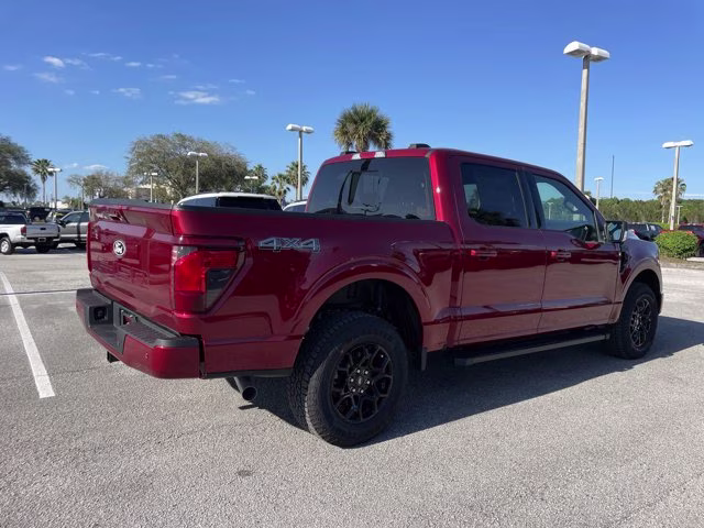 2026 Ruby Red Metallic Tinted Clearcoat Ford F-150 XLT 4X4 Truck