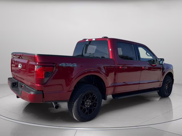 2026 Ruby Red Metallic Tinted Clearcoat Ford F-150 XLT 4X4 Truck