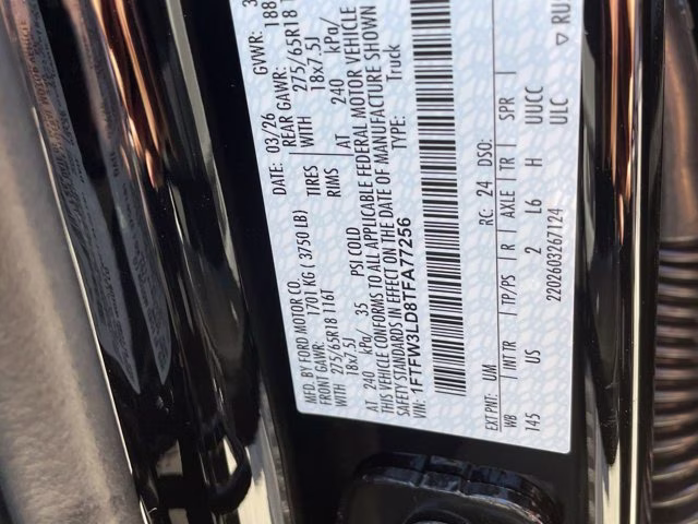 2026 Agate Black Metallic Ford F-150 XLT 4X4 Truck
