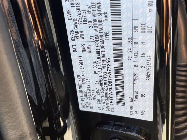 2026 Agate Black Metallic Ford F-150 XLT 4X4 Truck