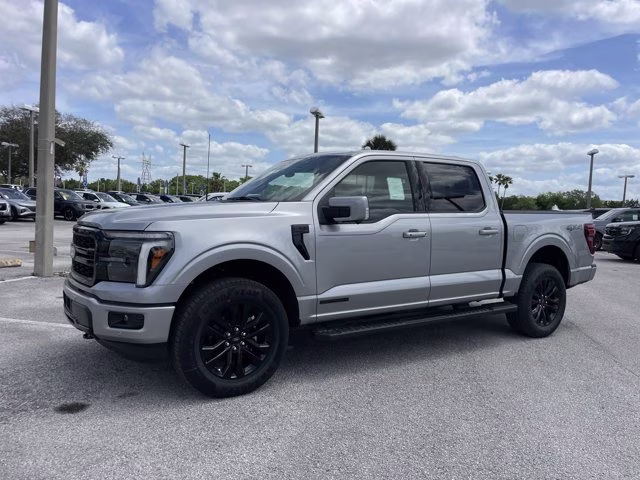 2026 Iconic Silver Metallic Ford F-150 LARIAT 4X4 Truck