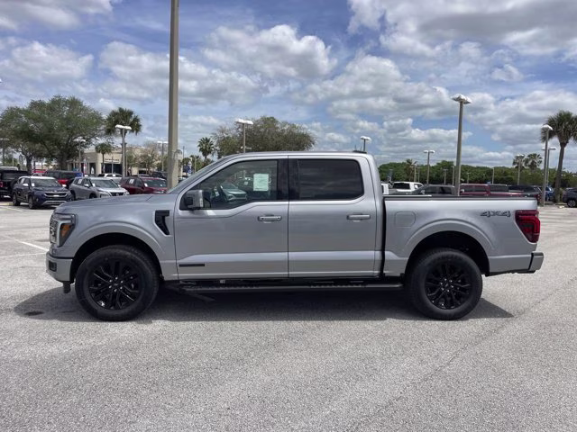 2026 Iconic Silver Metallic Ford F-150 LARIAT 4X4 Truck